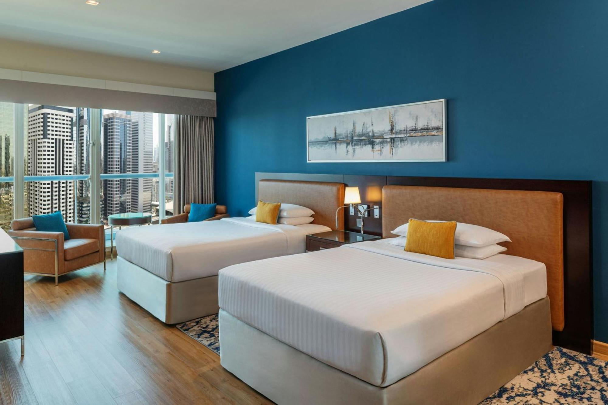 Four Points By Sheraton Sheikh Zayed Road Дубай Екстериор снимка